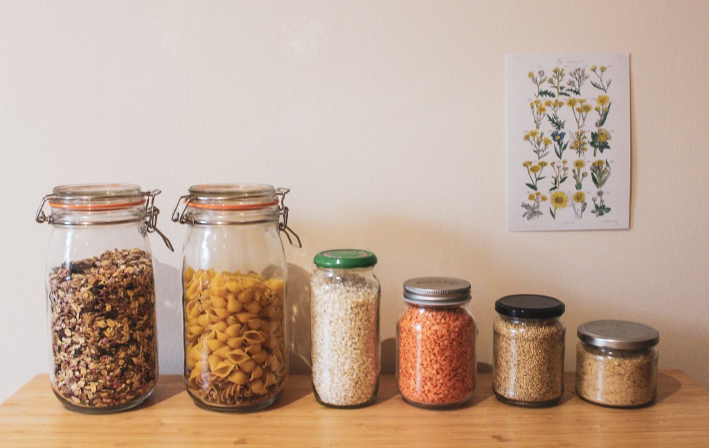 zero waste jars
