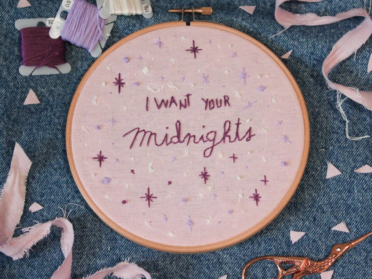 A Valentine’s Day&nbsp;Embroidery