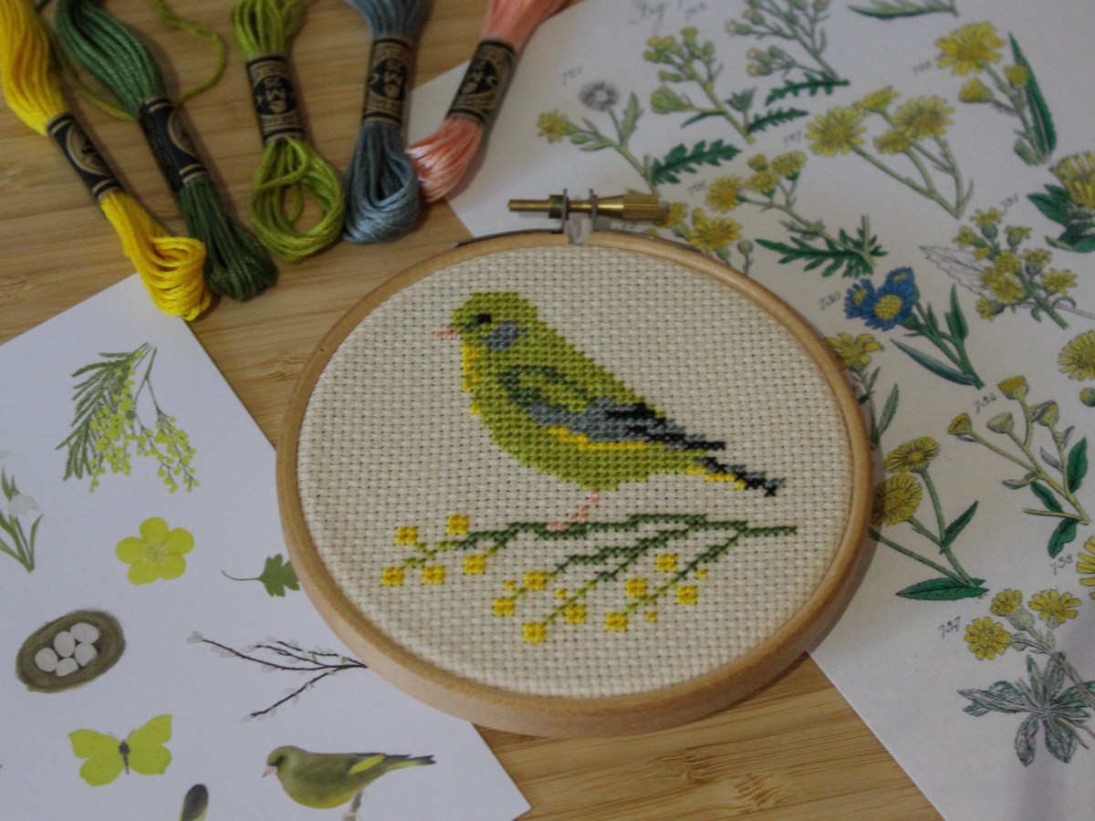 Craftpod Spring 2021 – Cross-Stitching for the first&nbsp;time