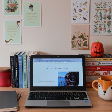 willow in winter desk